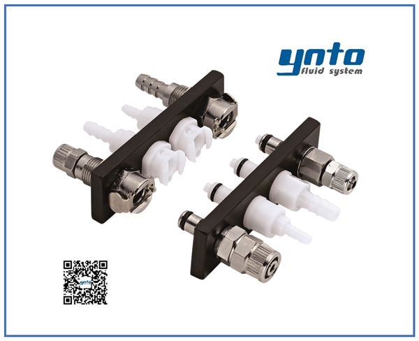 Multi–Mount 多管道面板系列接頭，CPC塑料快速接頭 Multi-Mount Series